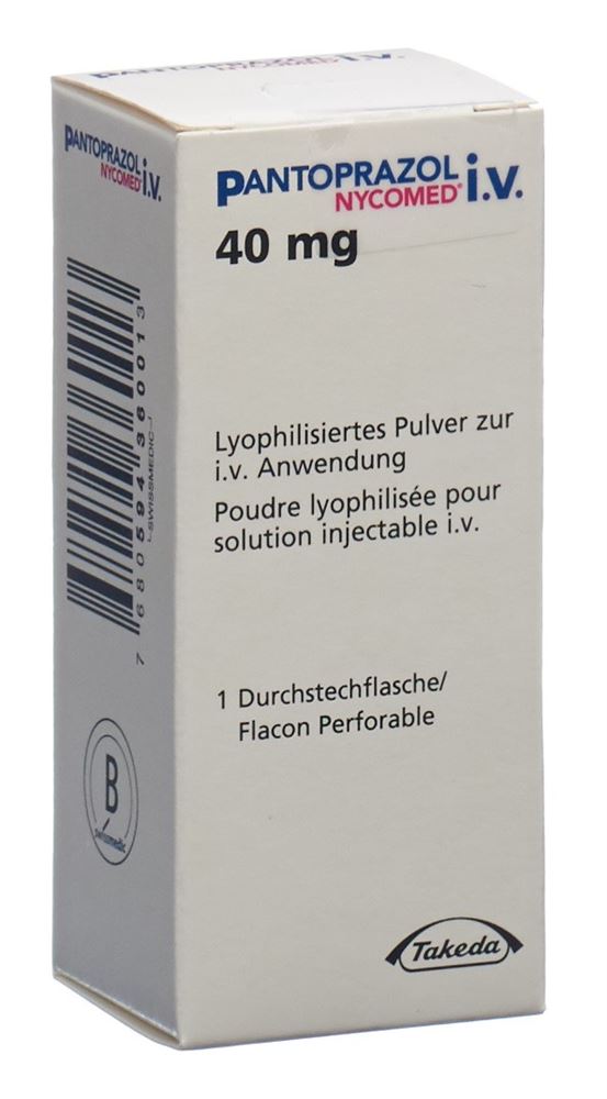 Pantoprazol Nycomed i.v., Lyophilisat