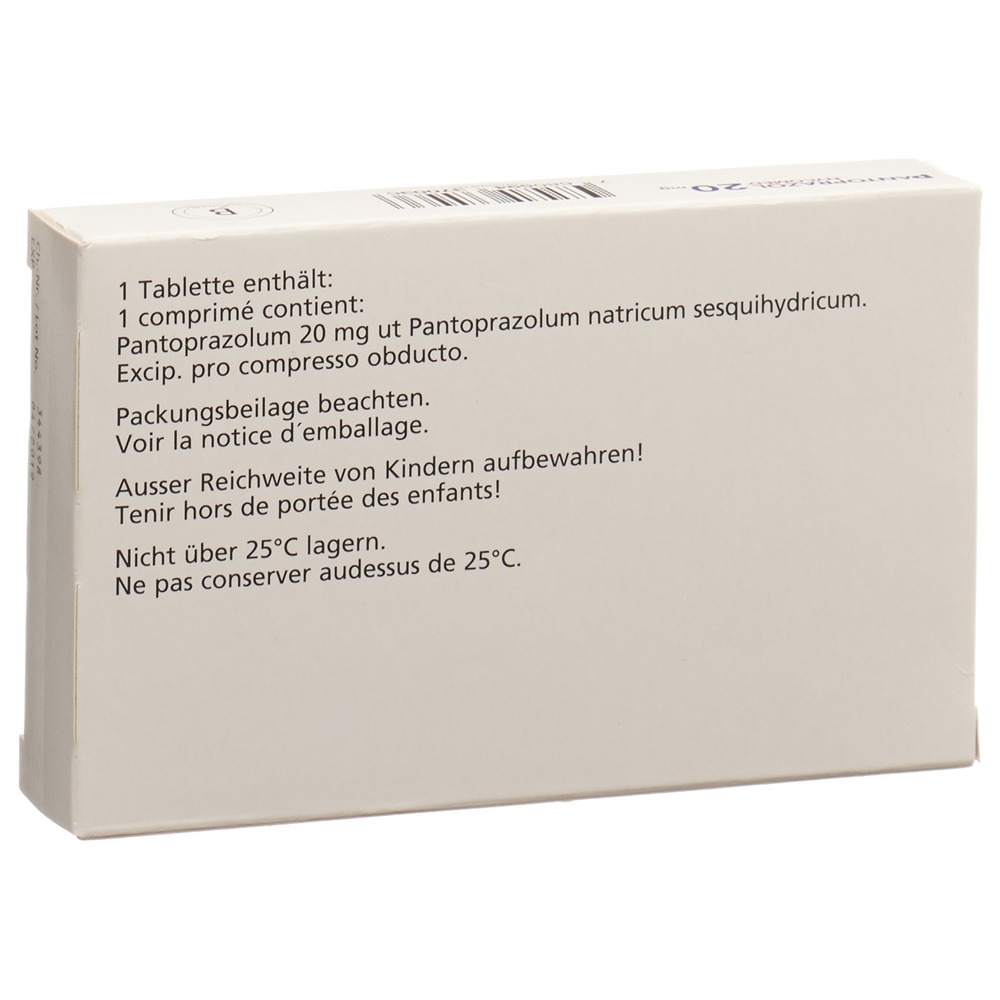 Pantoprazol Nycomed 40 mg, magensaftresistente Tabletten