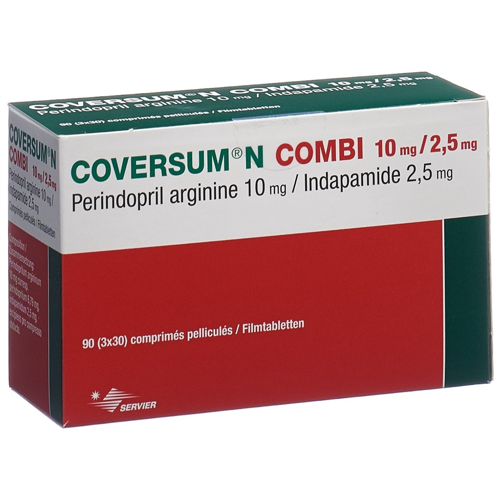 COVERSUM N Combi cpr pell 10/2.5 mg bte 30 pce