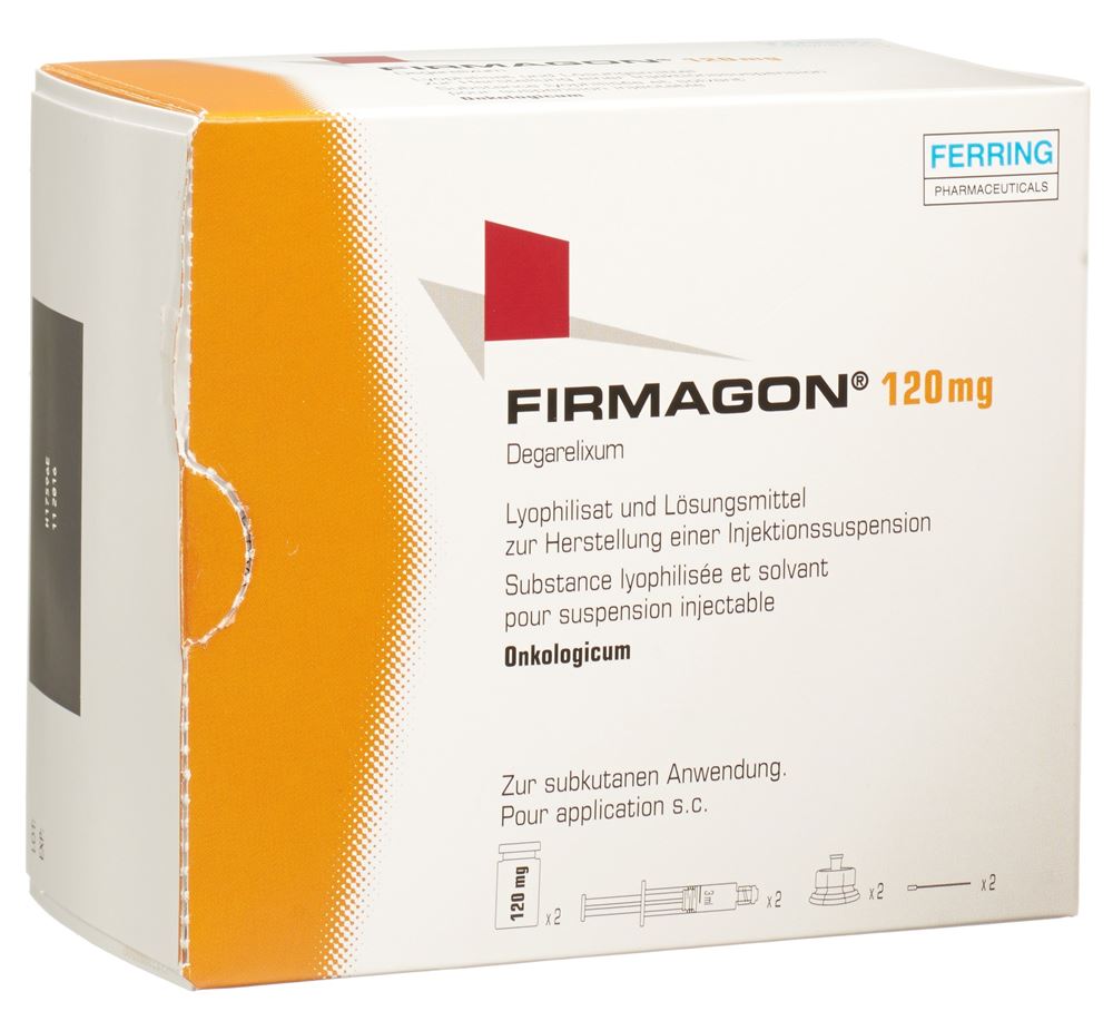 Firmagon 120 mg, Pulver und Lösungsmittel zur Herstellung einer Injektionssuspension (Lösungsmittel in Fertigspritze)