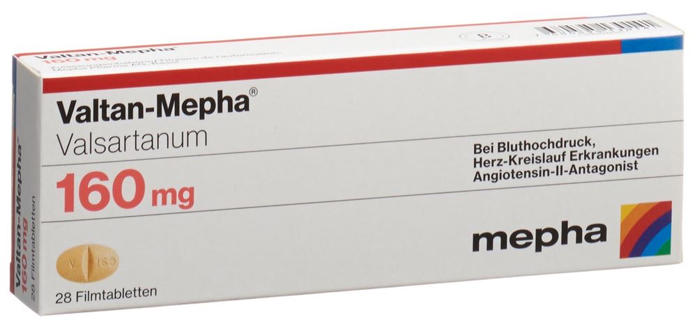 Valtan-Mepha 160 mg, Filmtabletten
