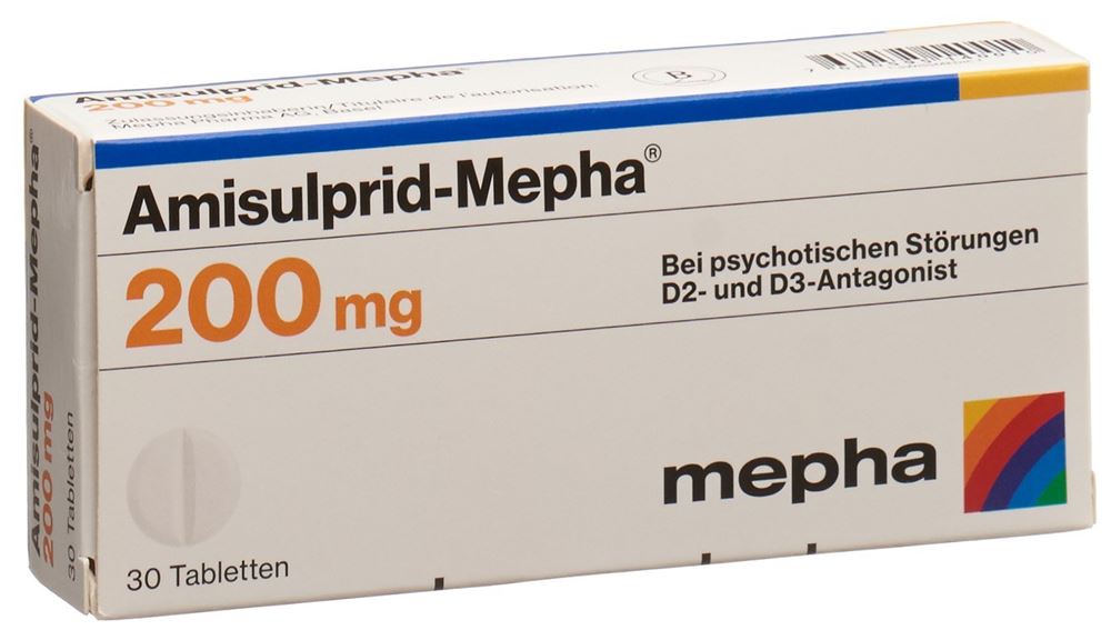 AMISULPRID Mepha cpr 200 mg 30 pce