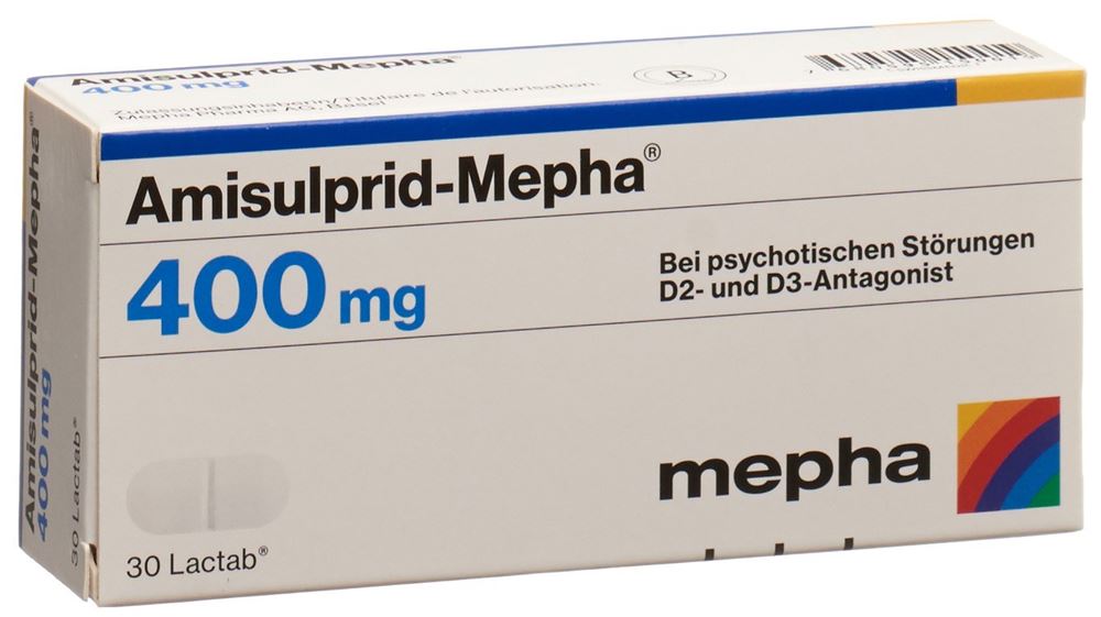 Amisulprid-Mepha 400, Filmtabletten