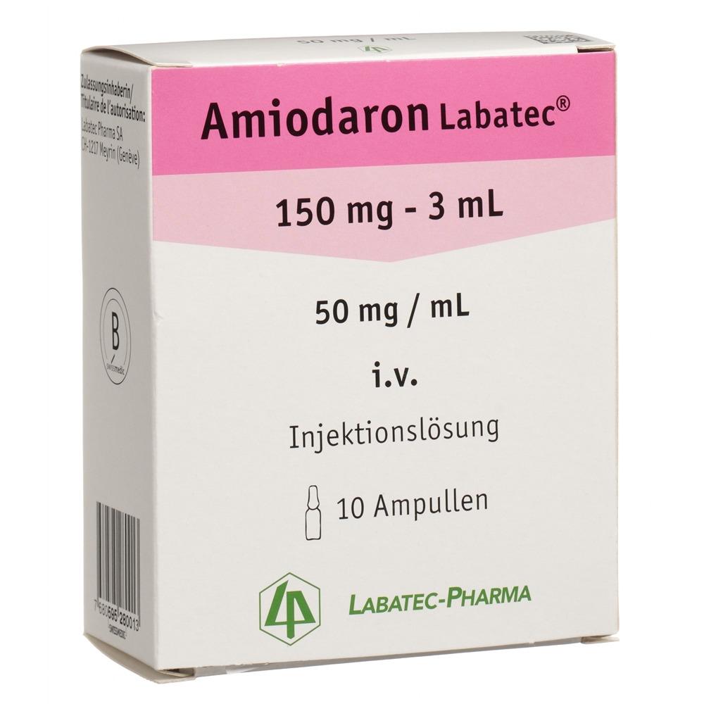 Amiodarone Labatec, solution injectable