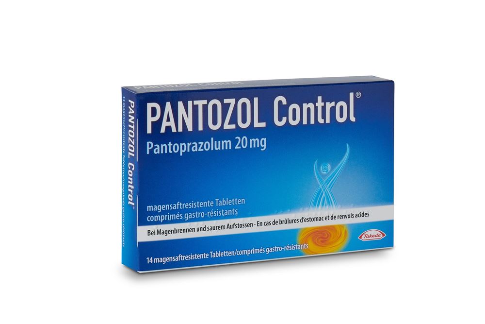 PANTOZOL Control cpr pell 20 mg 14 pce
