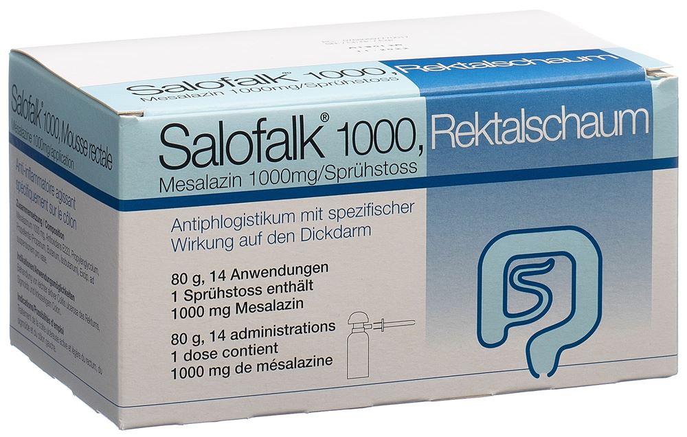 Salofalk 1000 mg, Rektalschaum
