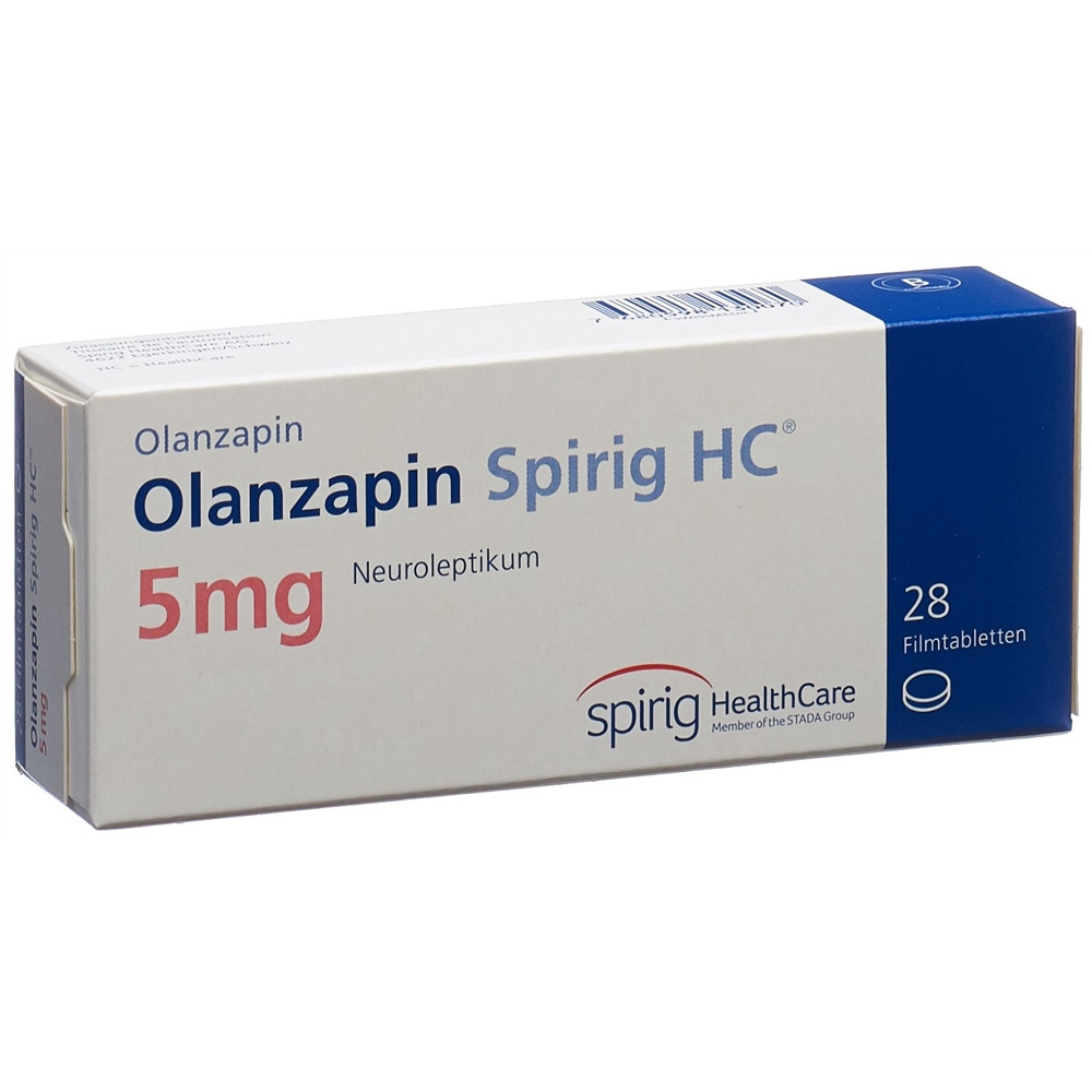 Olanzapin Spirig HC 5, Filmtabletten