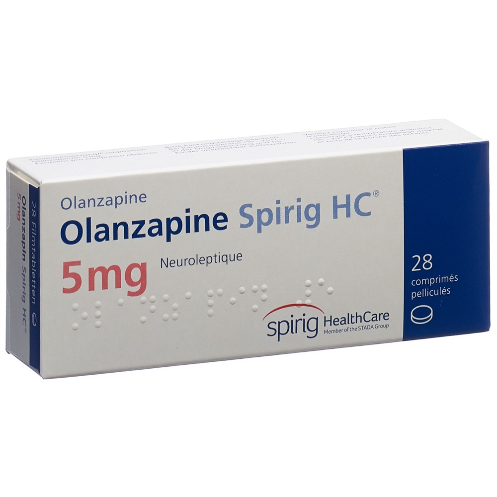 Olanzapin Spirig HC 5, Filmtabletten