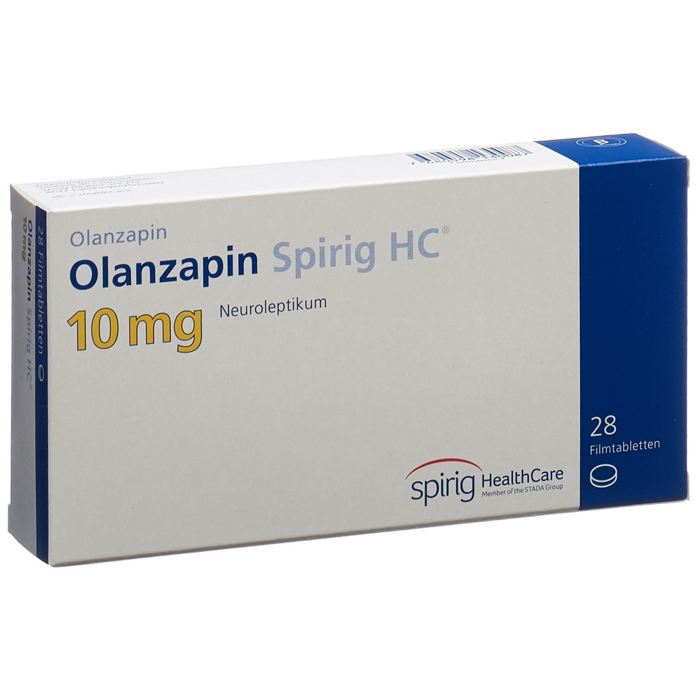 Olanzapin Spirig HC 10, Filmtabletten