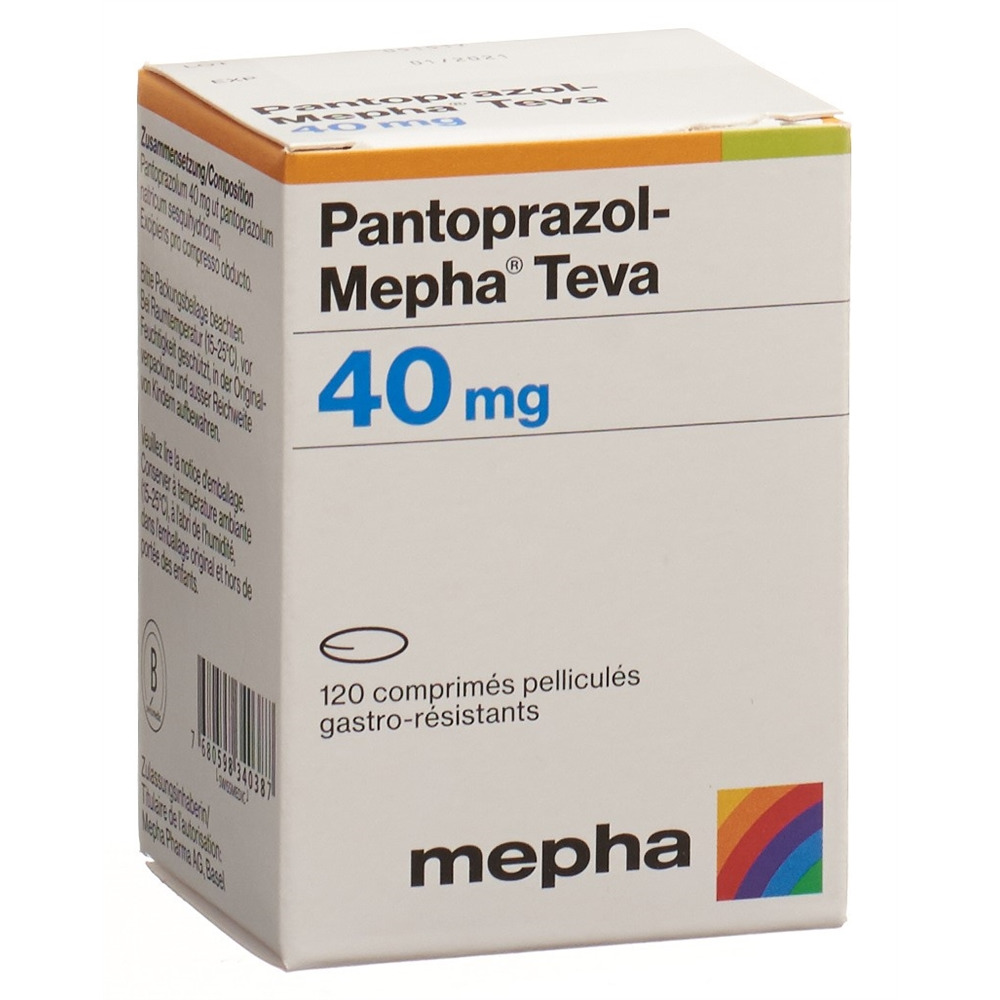 Pantoprazol-Mepha Teva 40 mg, magensaftresistente Filmtabletten