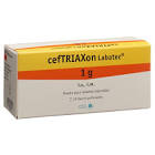 CEFTRIAXON Labatec subst sèche 1 g flac