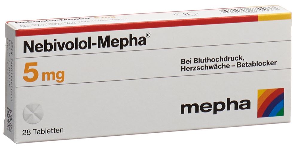 NEBIVOLOL Mepha cpr 5 mg 28 pce