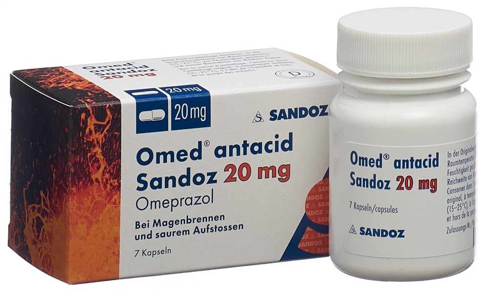 Omed antacid Sandoz 20 mg, Kapseln