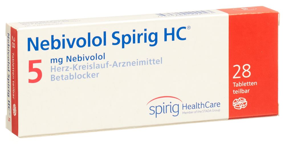 NEBIVOLOL Spirig HC cpr 5 mg 28 pce