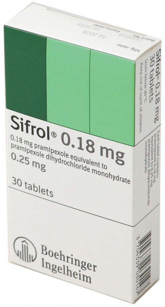 SIFROL ER cpr ret 4.5 mg 30 pce