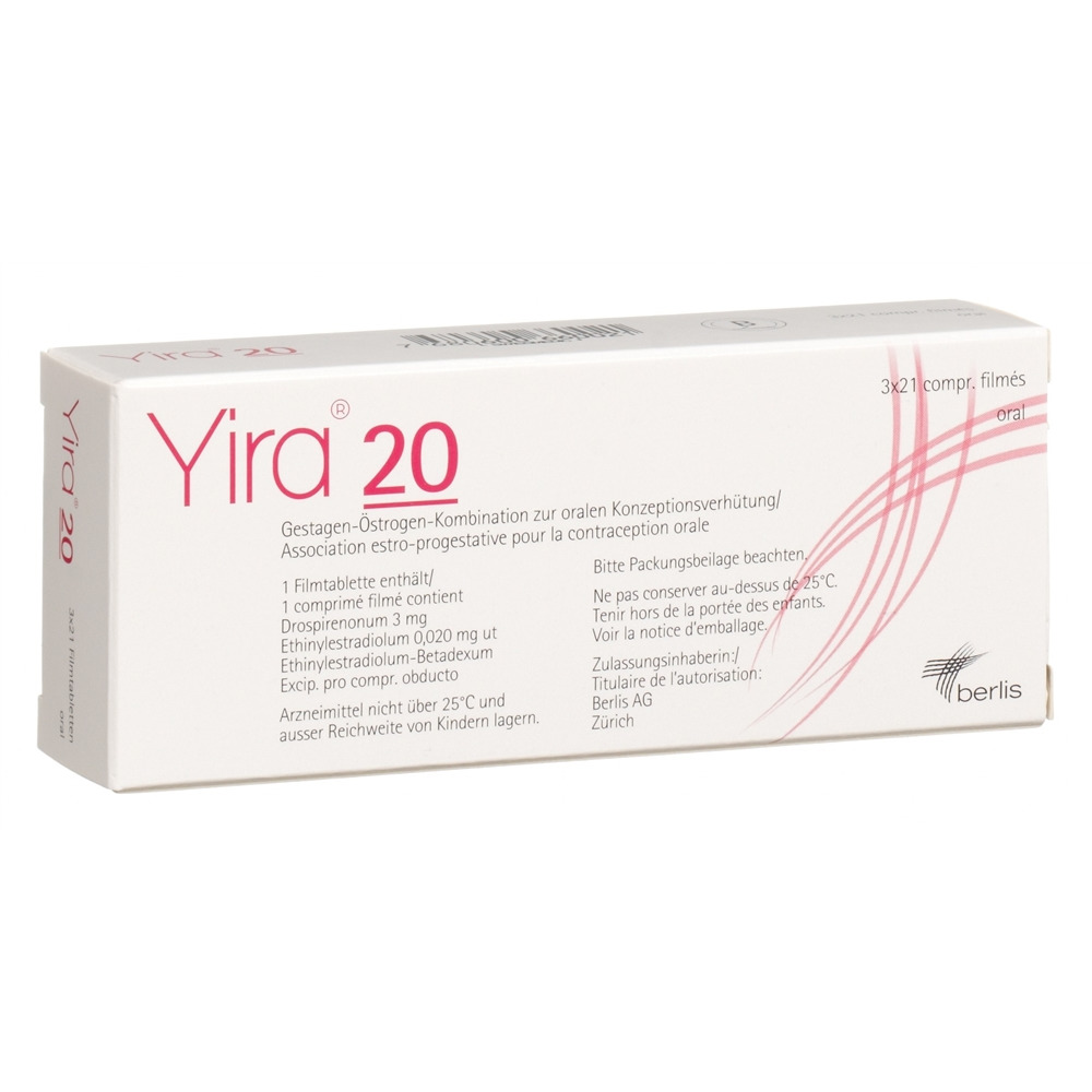 Yira 20, Filmtabletten