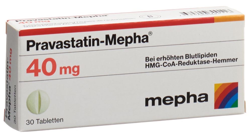 PRAVASTATIN Mepha cpr 40 mg 30 pce