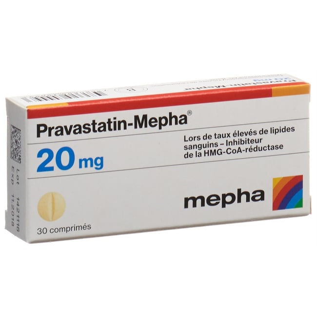 PRAVASTATIN Mepha cpr 40 mg 30 pce