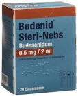 Budenid Steri-Nebs 0.5mg/2ml, Suspension für einen Vernebler