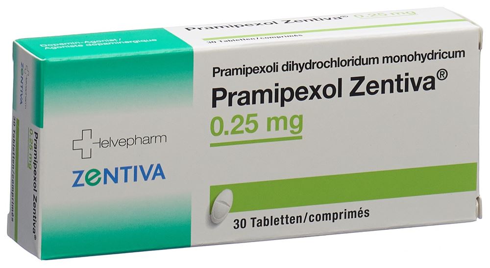 PRAMIPEXOL Zentiva cpr 0.25 mg 30 pce