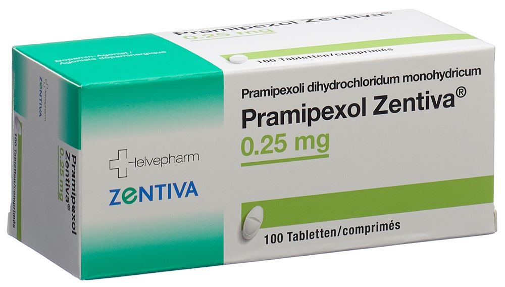 PRAMIPEXOL Zentiva cpr 0.25 mg 100 pce
