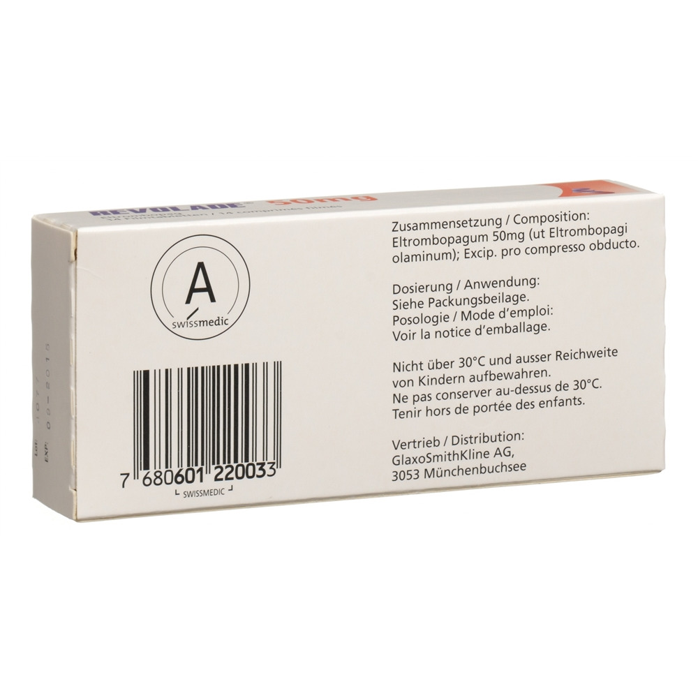 Revolade 50 mg, Filmtabletten