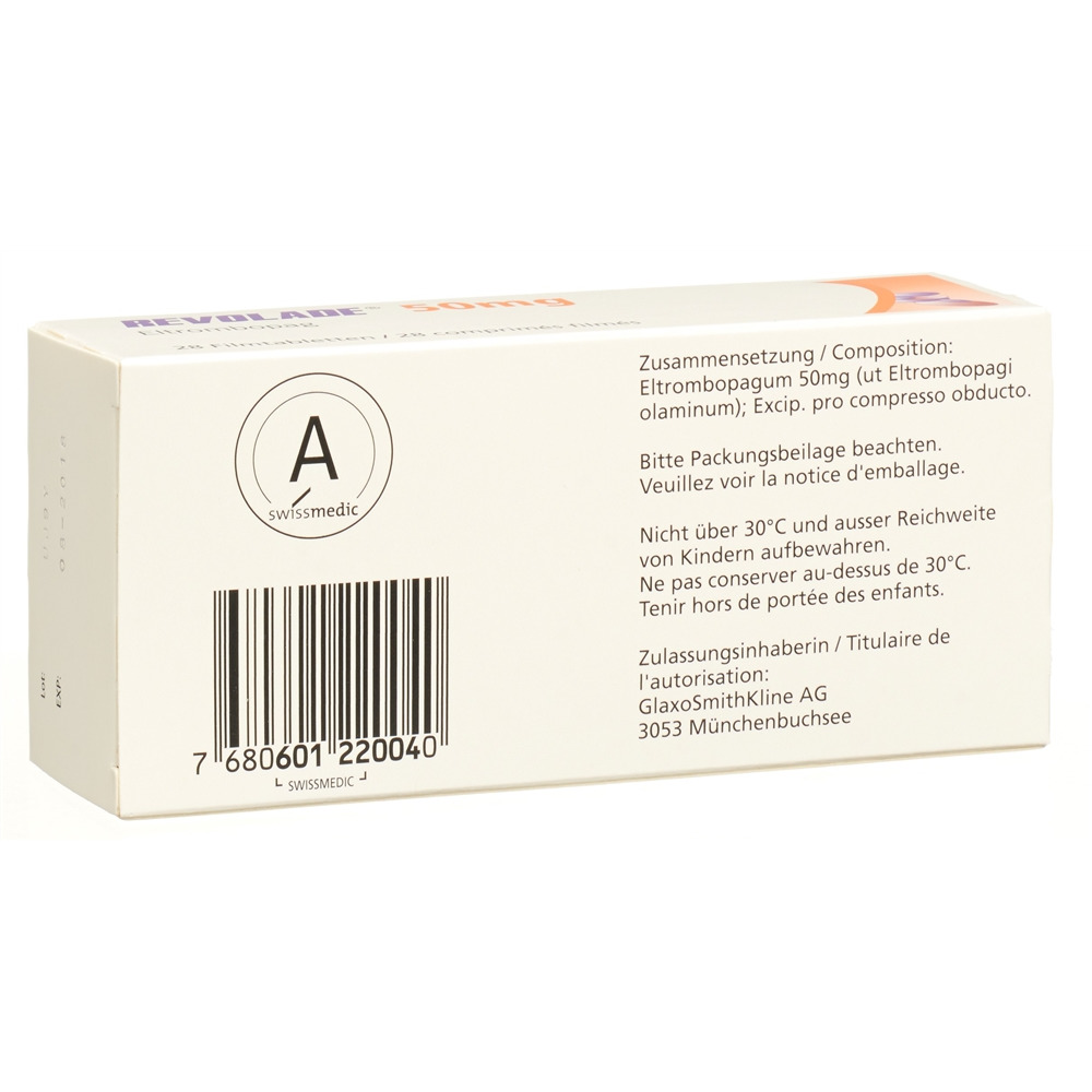 REVOLADE cpr pell 50 mg 28 pce