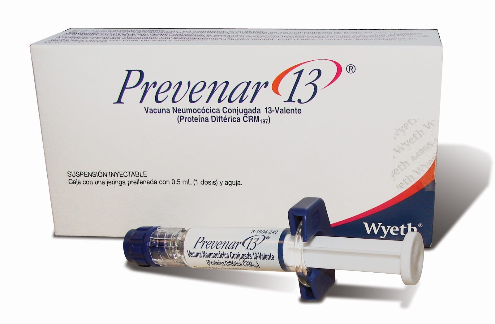 Prevenar 13, Injektionssuspension in einer Fertigspritze