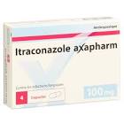 ITRACONAZOLE axapharm 4 caps 100 mg 4 pce