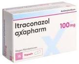 ITRACONAZOLE axapharm caps 100 mg 15 pce