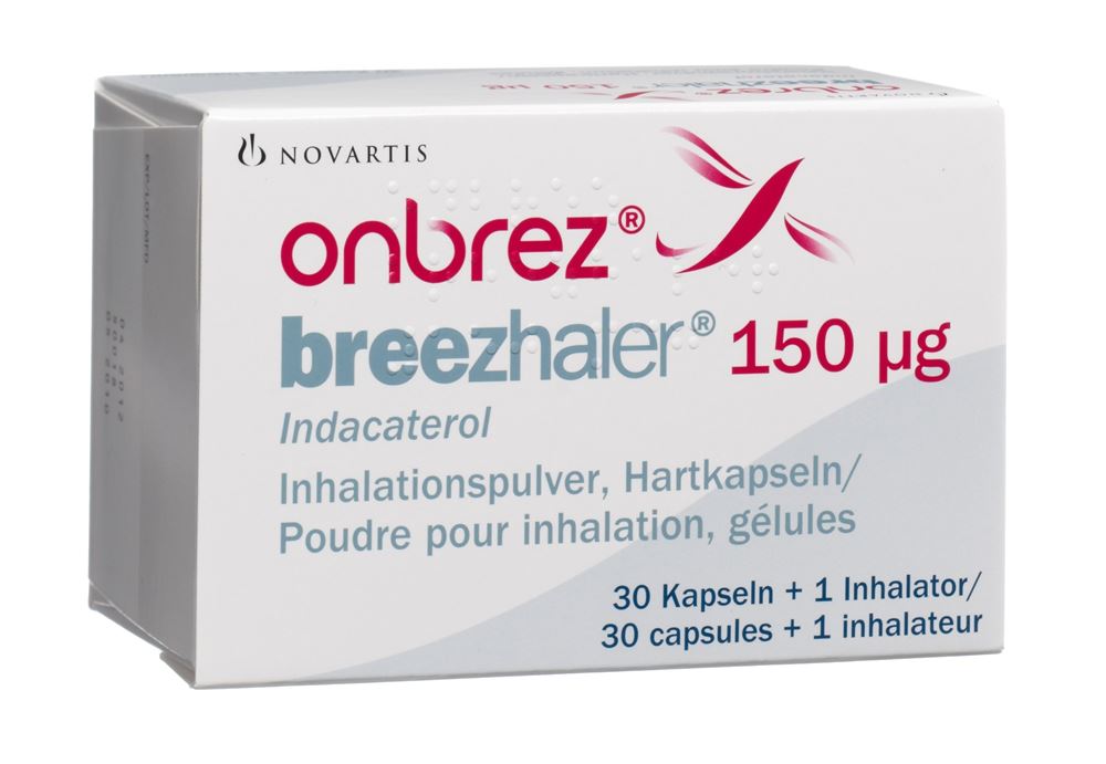 ONBREZ BREEZHALER 0.15 mg 30 pce