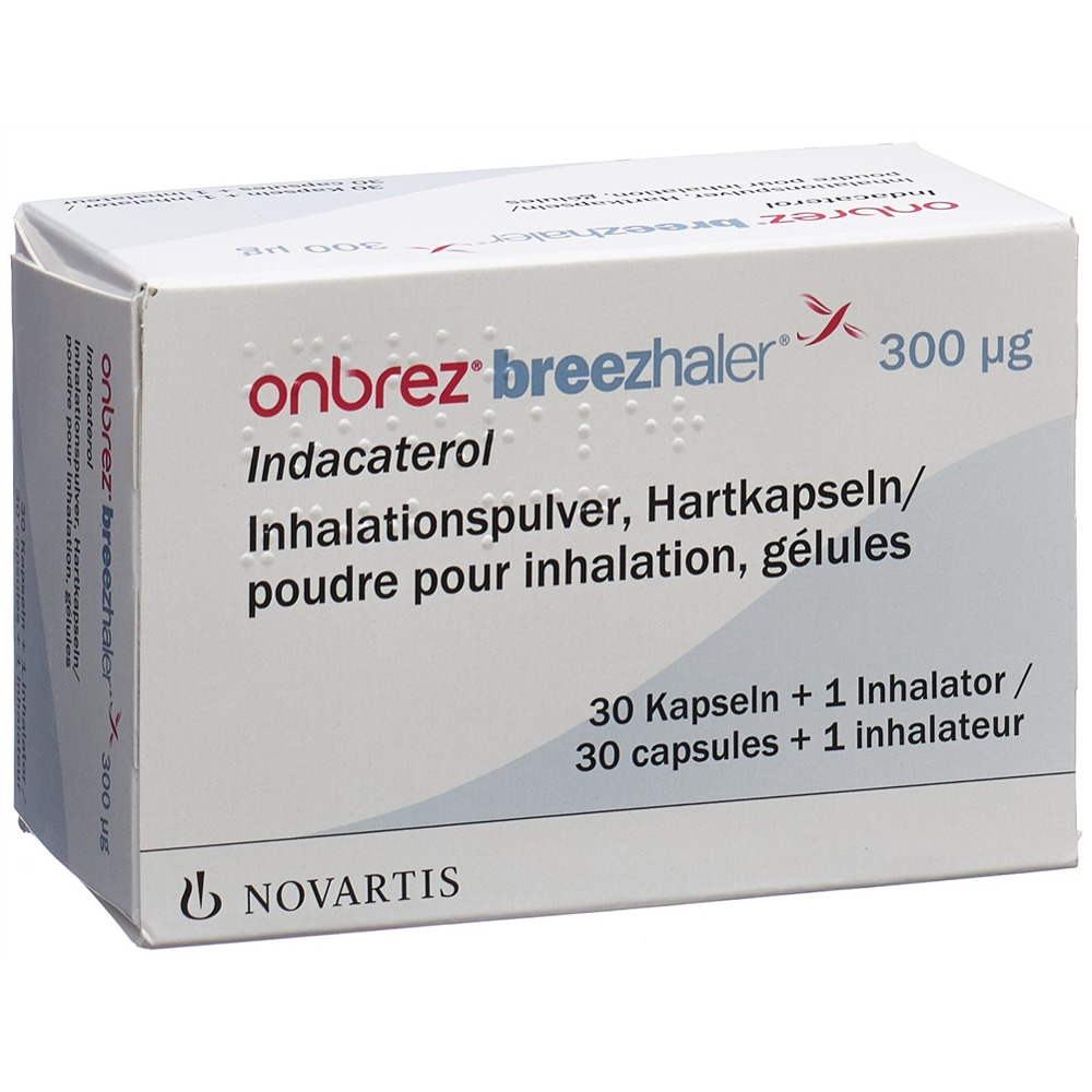 ONBREZ BREEZHALER 0.3 mg 30 pce