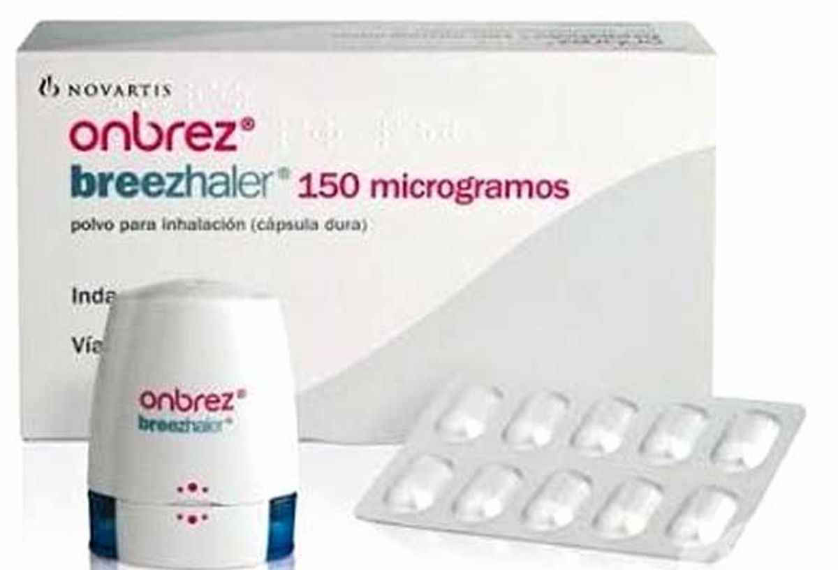 Onbrez Breezhaler 300 mcg, Pulver Hartkapseln zur Inhalation (mit Inhalator)