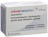 Onbrez Breezhaler 300 mcg, Pulver Hartkapseln zur Inhalation (mit Inhalator)