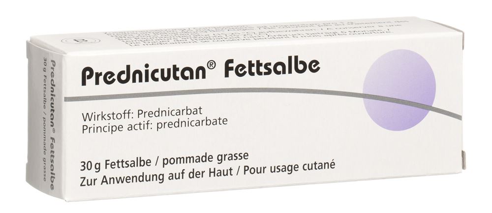 PREDNICUTAN ong gras 2.5 mg/g tb 30 g
