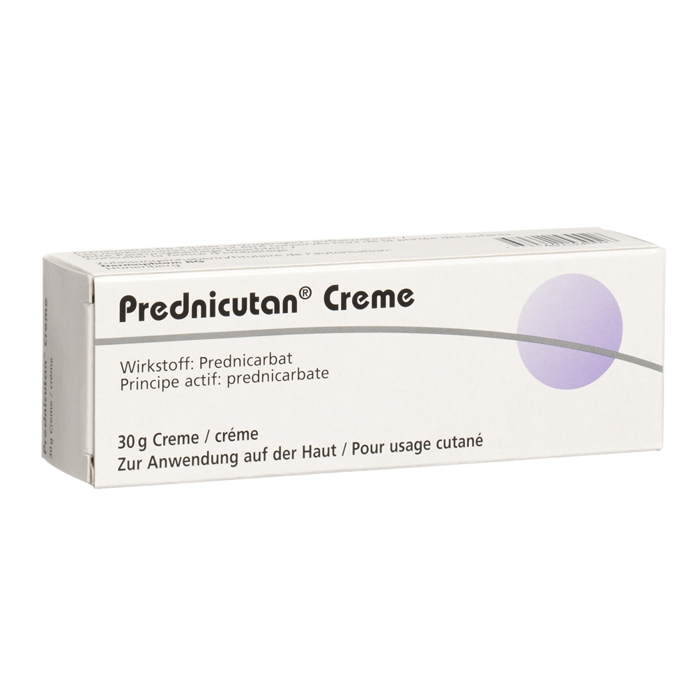 PREDNICUTAN crème 2.5 mg/g tb 30 g