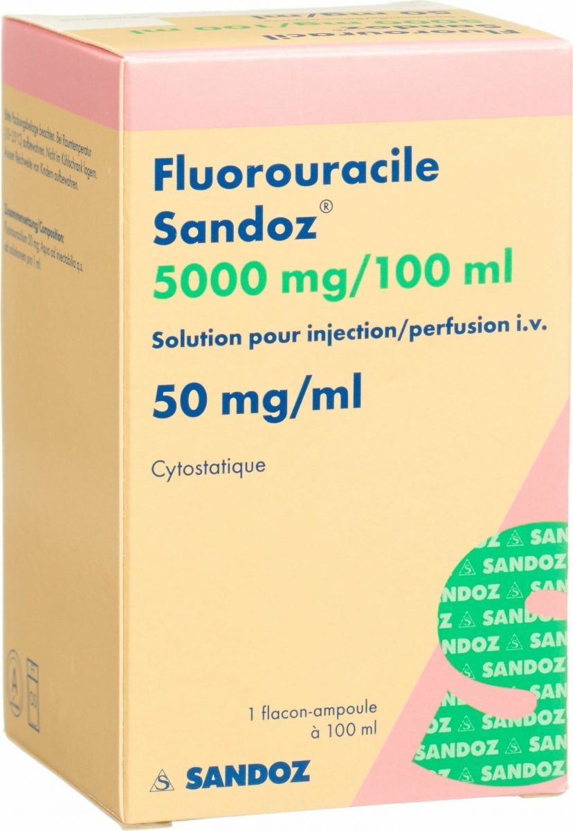 FLUOROURACILE Sandoz 500 mg/10ml flac 10 ml