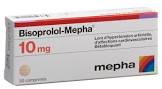 Bisoprolol-HCT-Mepha 10/25 mg, Lactab