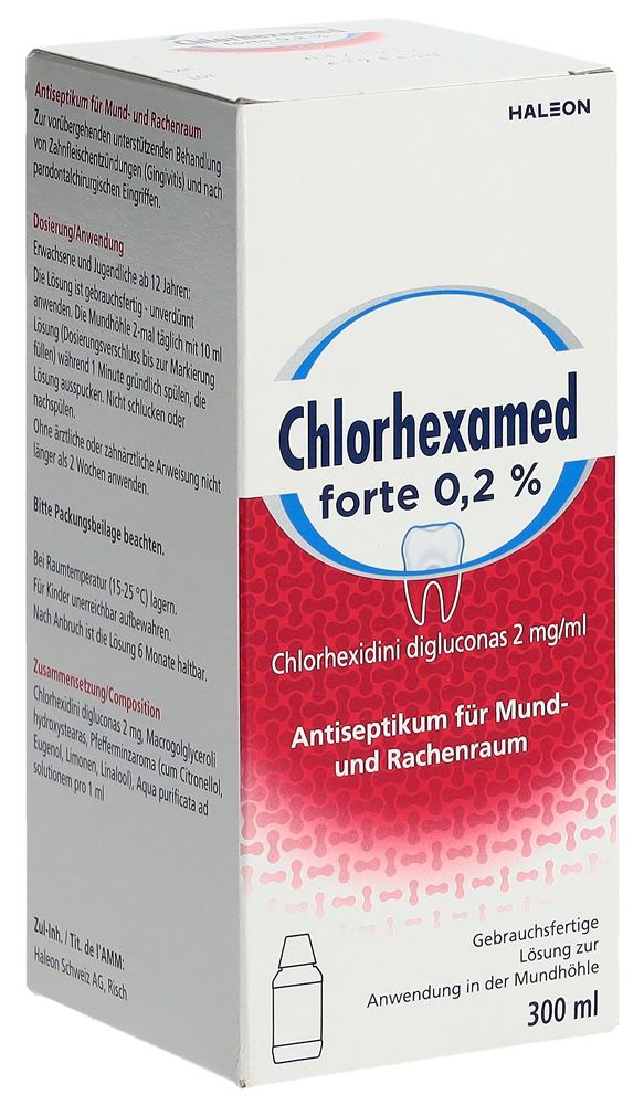 Chlorhexamed forte 0.2%, Lösung