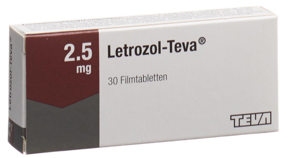 Letrozol-Teva 2,5 mg, Filmtabletten