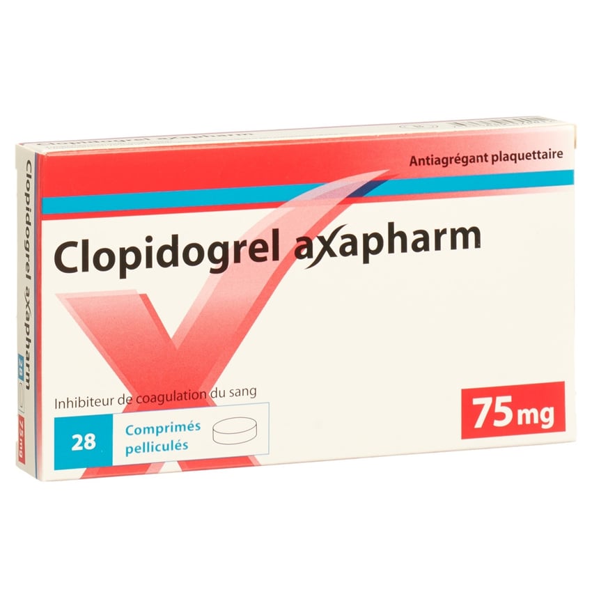 CLOPIDOGREL Zentiva cpr pell 75 mg 28 pce