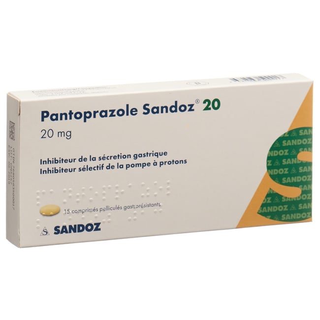 PANPRAX cpr pell 20 mg 15 pce