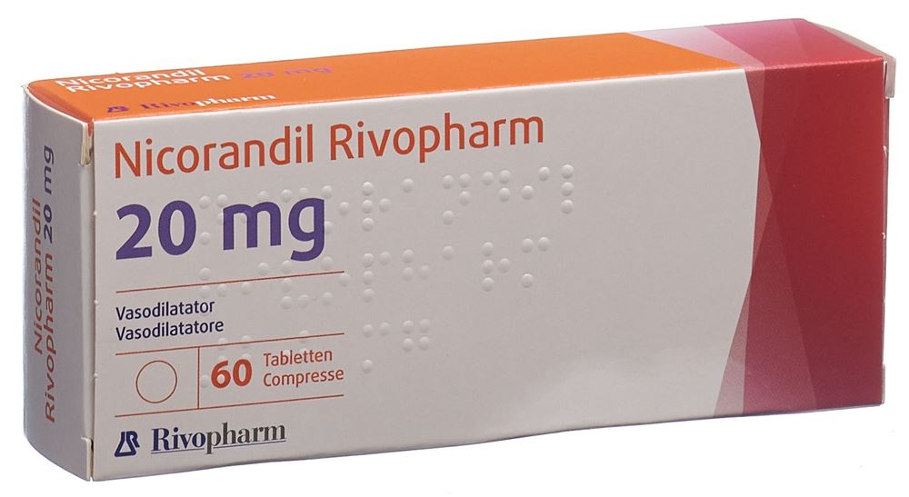 NICORANDIL Rivopharm cpr 20 mg 60 pce