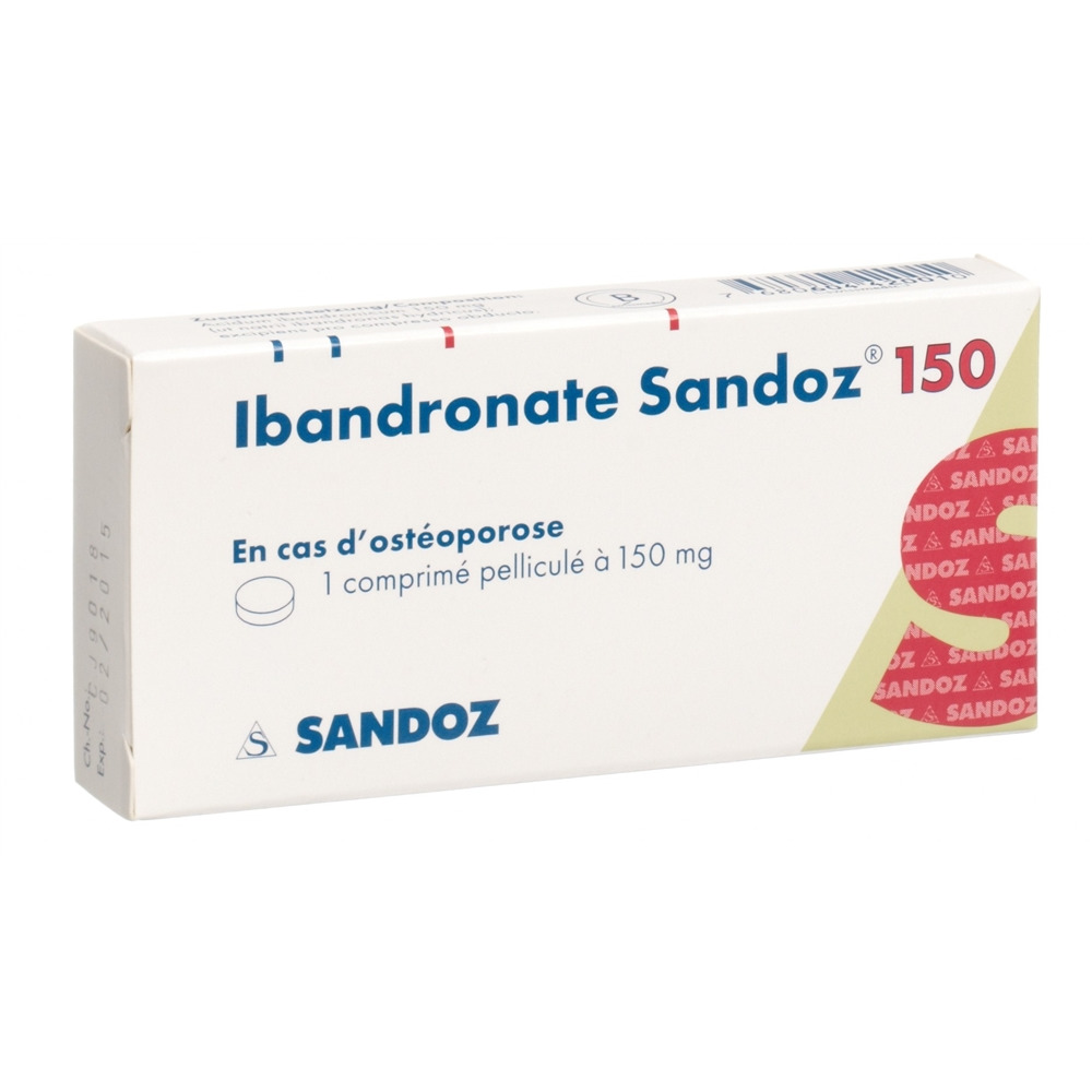 Ibandronat Sandoz 150, Filmtabletten