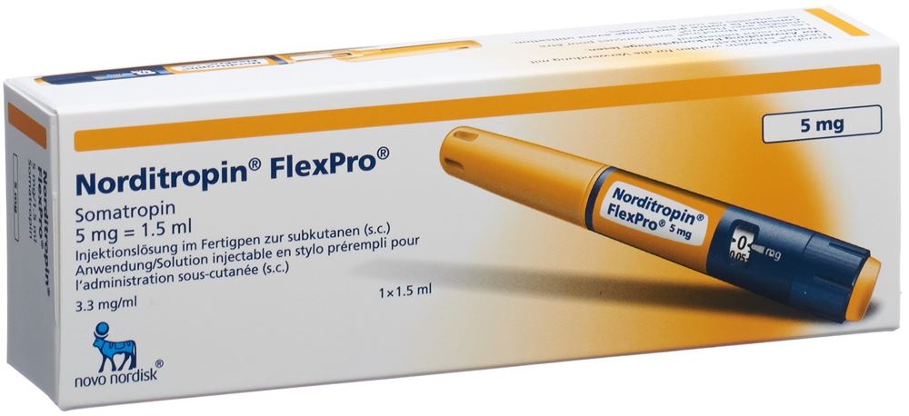 NORDITROPINE FlexPro 5 mg stylo pré 1.5 ml