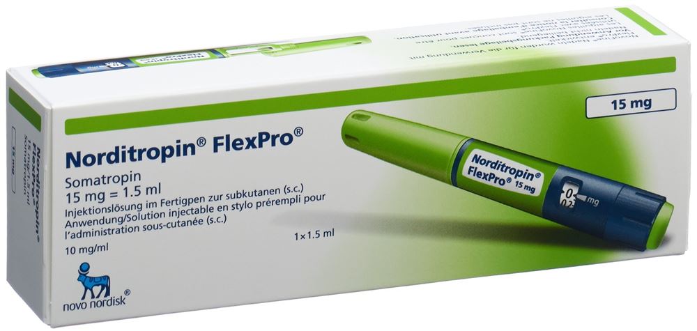 NORDITROPINE FlexPro 15 mg stylo pré 1.5 ml