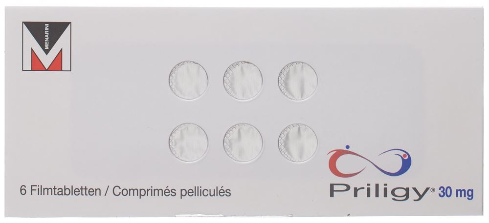 PRILIGY cpr pell 30 mg 6 pce