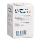 Omeprazol MUT Sandoz 20 mg, Filmtabletten