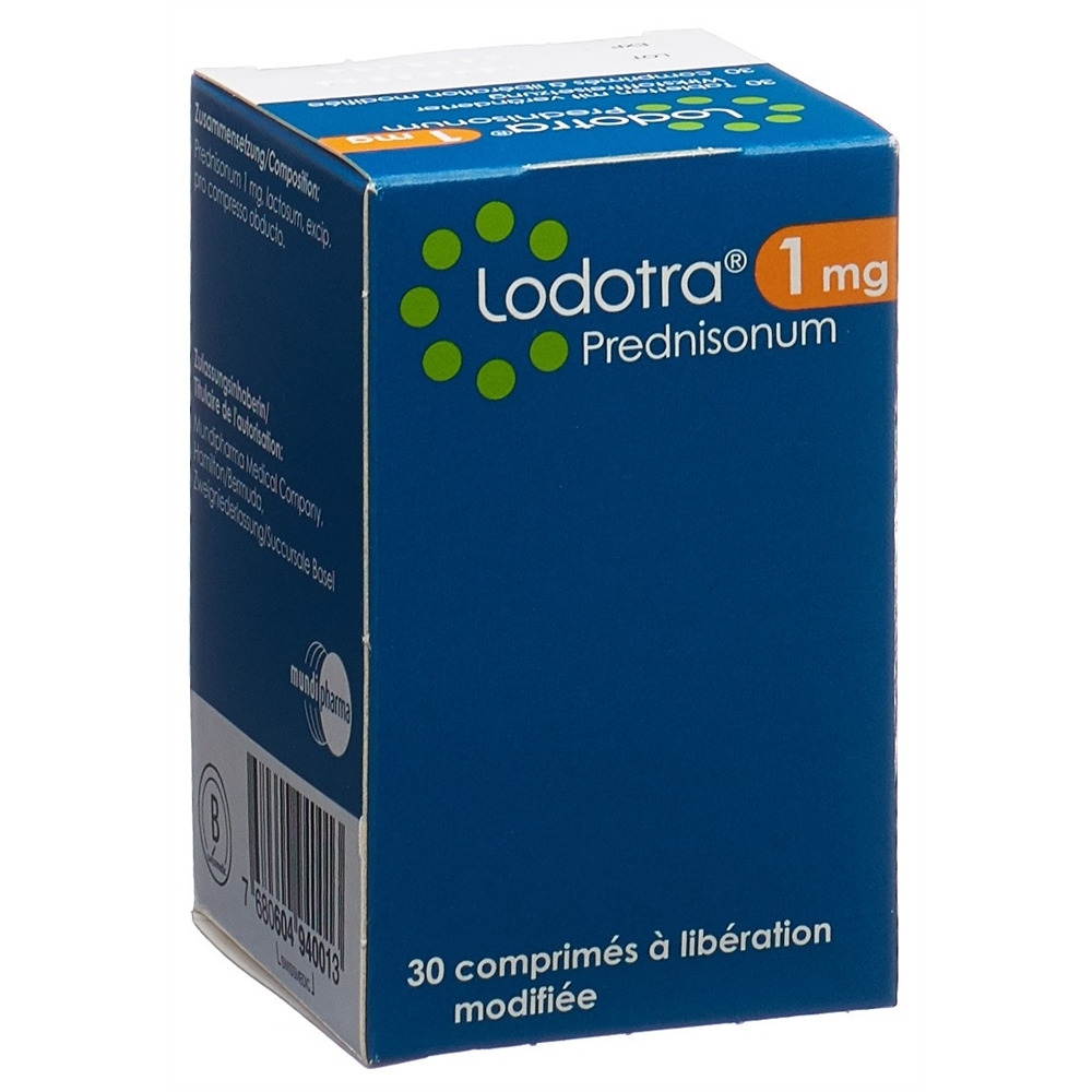 LODOTRA cpr ret 1 mg 30 pce