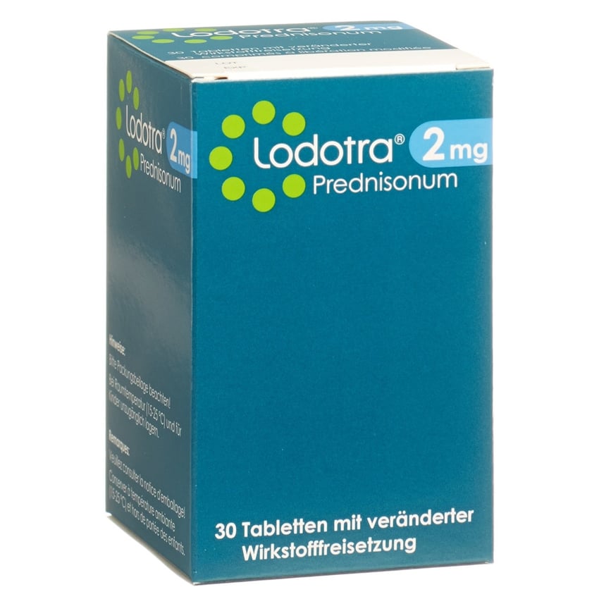 Lodotra 1 mg, Tabletten mit veränderter Wirkstofffreisetzung